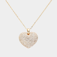 Load image into Gallery viewer, All My Love CZ Heart Necklace
