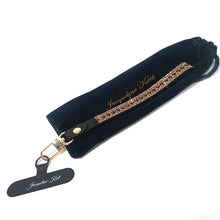 Load image into Gallery viewer, Crystal Phone Wrist Lanyard by Jacqueline Kent
