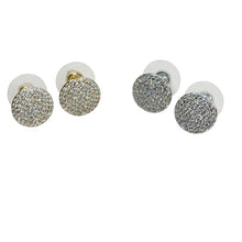 Load image into Gallery viewer, Scattering Of CZs Earrings
