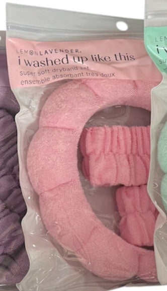 No Drip Wash Dryband Set