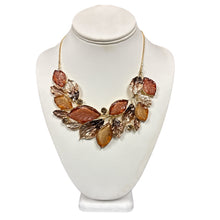 Load image into Gallery viewer, Layering Leaves Necklace &amp; Earring Set
