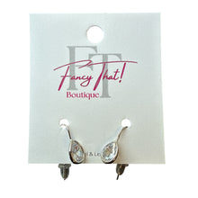Load image into Gallery viewer, Elegant Teardrop Crystal Earrings
