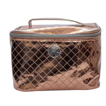 Load image into Gallery viewer, Train Case Cosmetic Bags - Rebecca &amp; Rifka
