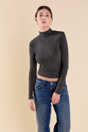 Classic Layering Long Sleeve Mock Neck