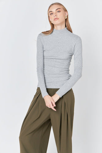Classic Layering Long Sleeve Mock Neck