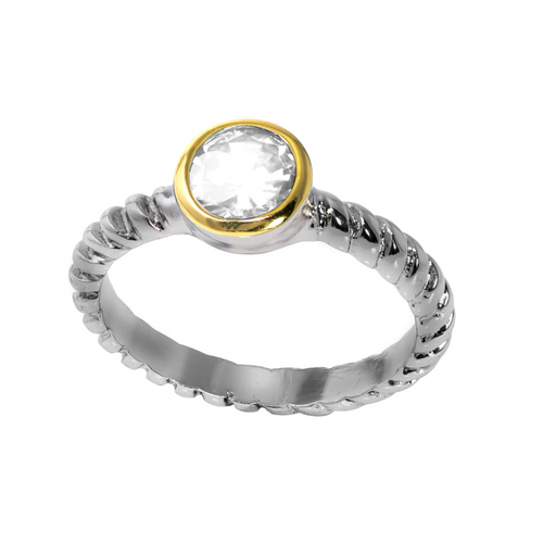 The Rock Two Tone Ring