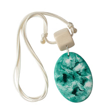 Load image into Gallery viewer, Turquoise Water Marble Necklace
