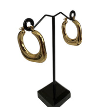 Load image into Gallery viewer, Square Chic Hoops
