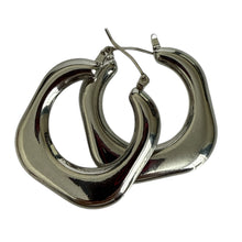 Load image into Gallery viewer, Square Chic Hoops
