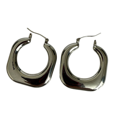 Square Chic Hoops