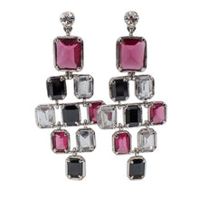 Load image into Gallery viewer, Pink Panther Drop Earrings

