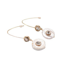 Load image into Gallery viewer, Glitz Pearl Drop Earrings

