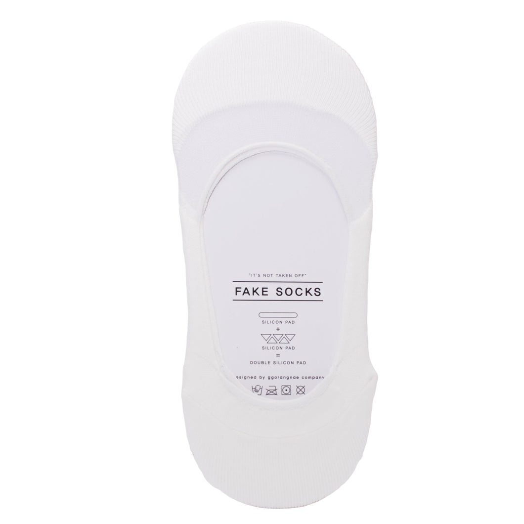 Sheer Top No Show Socks with Silicone Non Slip Grip Heel