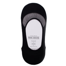 Load image into Gallery viewer, Sheer Top No Show Socks with Silicone Non Slip Grip Heel
