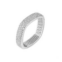 Load image into Gallery viewer, Square Eternity Ring
