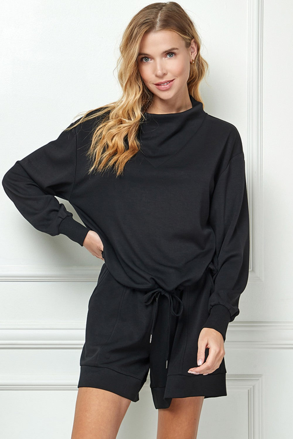 Relaxing Soft Long Sleeve Lounge Top