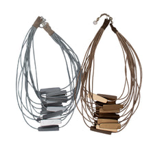 Load image into Gallery viewer, Triangular Prism Layers Necklace
