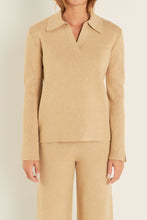 Load image into Gallery viewer, Layering Collared Knit Sweater
