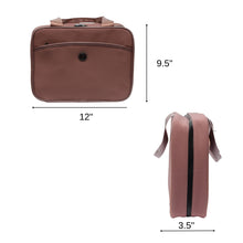 Load image into Gallery viewer, Large Hanging Toiletry Case with Front Pocket  - Joan &amp; David
