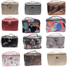 Load image into Gallery viewer, Train Case Cosmetic Bags - Rebecca &amp; Rifka
