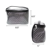 Load image into Gallery viewer, Train Case Cosmetic Bags -Joan &amp; David

