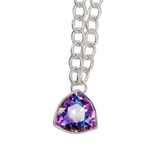 Load image into Gallery viewer, Linked to Lavender Pendant Necklace
