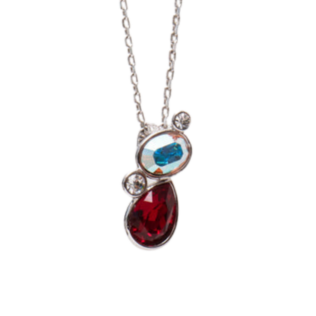 Crystal Droplets Swarovski Cystal Necklace