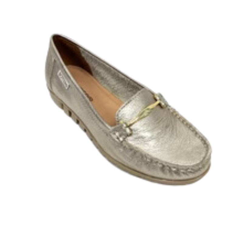 Casual Leather Loafer by Bottero