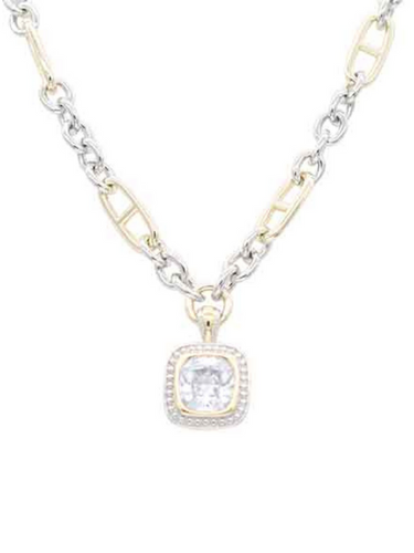 Sophistication At Its Finest Cubic Chain Necklace