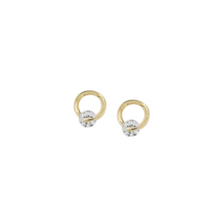 Load image into Gallery viewer, Perfect Touch of Glamour CZ Earrings
