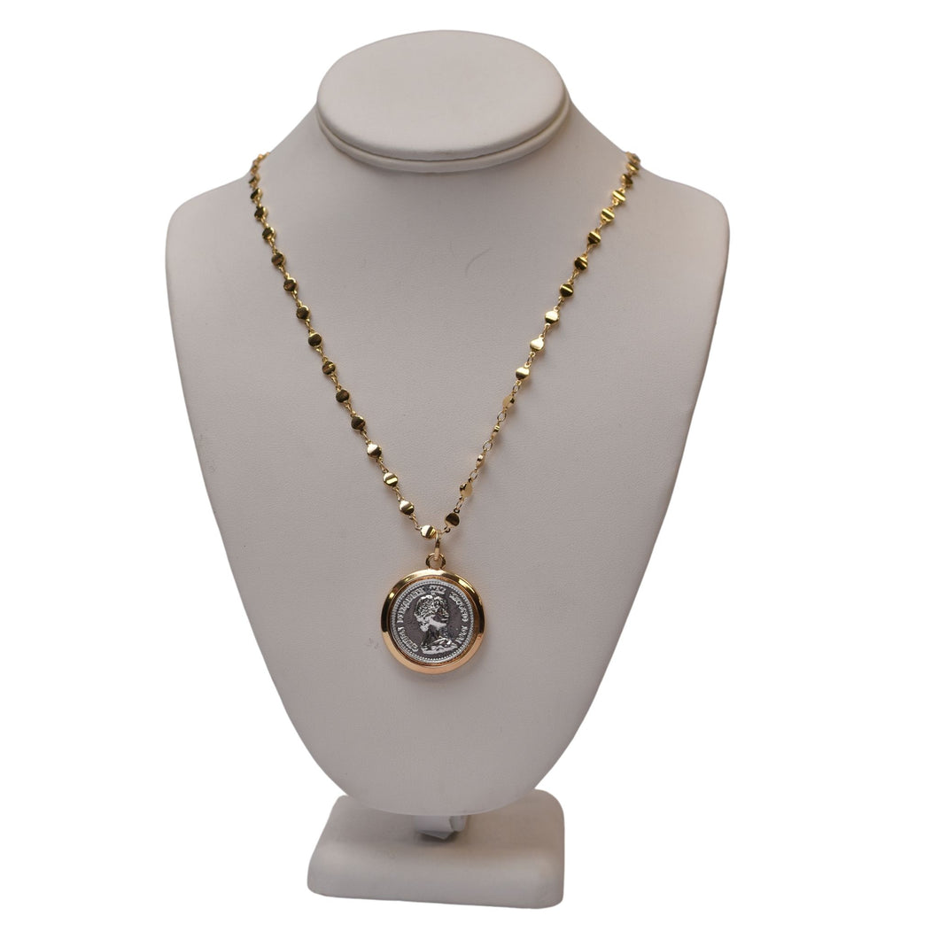 Vintage Coin Necklace