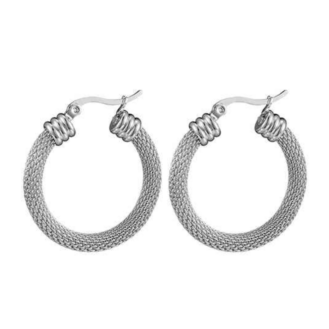 Fine As Wine Wire Hoop Earrings