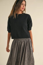 Load image into Gallery viewer, Timeless Short Sleeve Sweater
