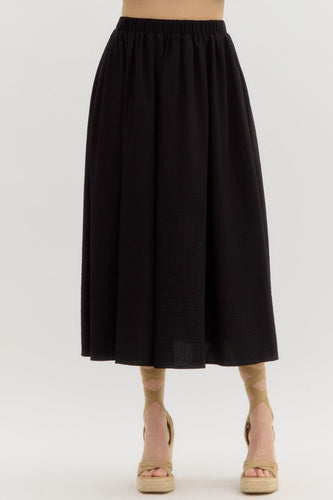 Sunday Stroll Full Midi Lined Skirt