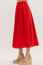 Load image into Gallery viewer, Sunday Stroll Full Midi Lined Skirt
