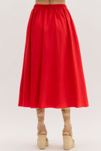 Load image into Gallery viewer, Sunday Stroll Full Midi Lined Skirt
