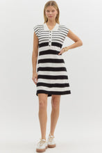 Load image into Gallery viewer, Summer Escapes Jersey Collared Dress
