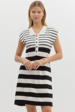 Load image into Gallery viewer, Summer Escapes Jersey Collared Dress
