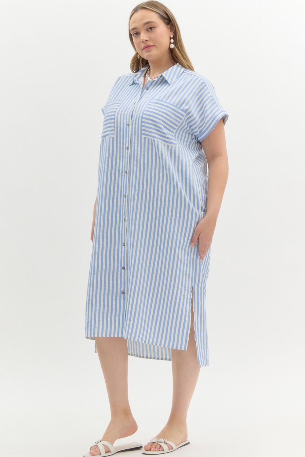By The Lake Summer Lined with Pockets Dress