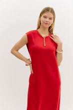 Load image into Gallery viewer, Easy Breezy Summer Jersey Long Short Sleeve Dress
