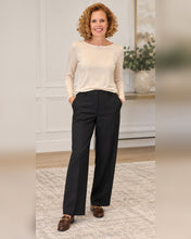 Load image into Gallery viewer, The Classic Wide Leg Mid Waist Dress Pant

