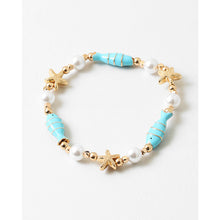 Load image into Gallery viewer, For The Fishes Stretch Bracelet
