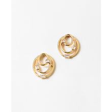 Load image into Gallery viewer, All Around The Universe Gold Dipped Earrings
