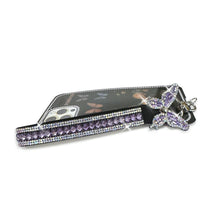 Load image into Gallery viewer, Butterfly Crystal Phone Wrist Lanyard by Jacqueline Kent
