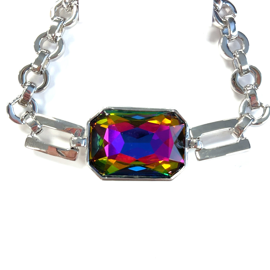 Swarovski Crystal Emerald Cut Bracelet