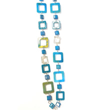 Load image into Gallery viewer, Square It Up In Style Acrylic Long Necklace
