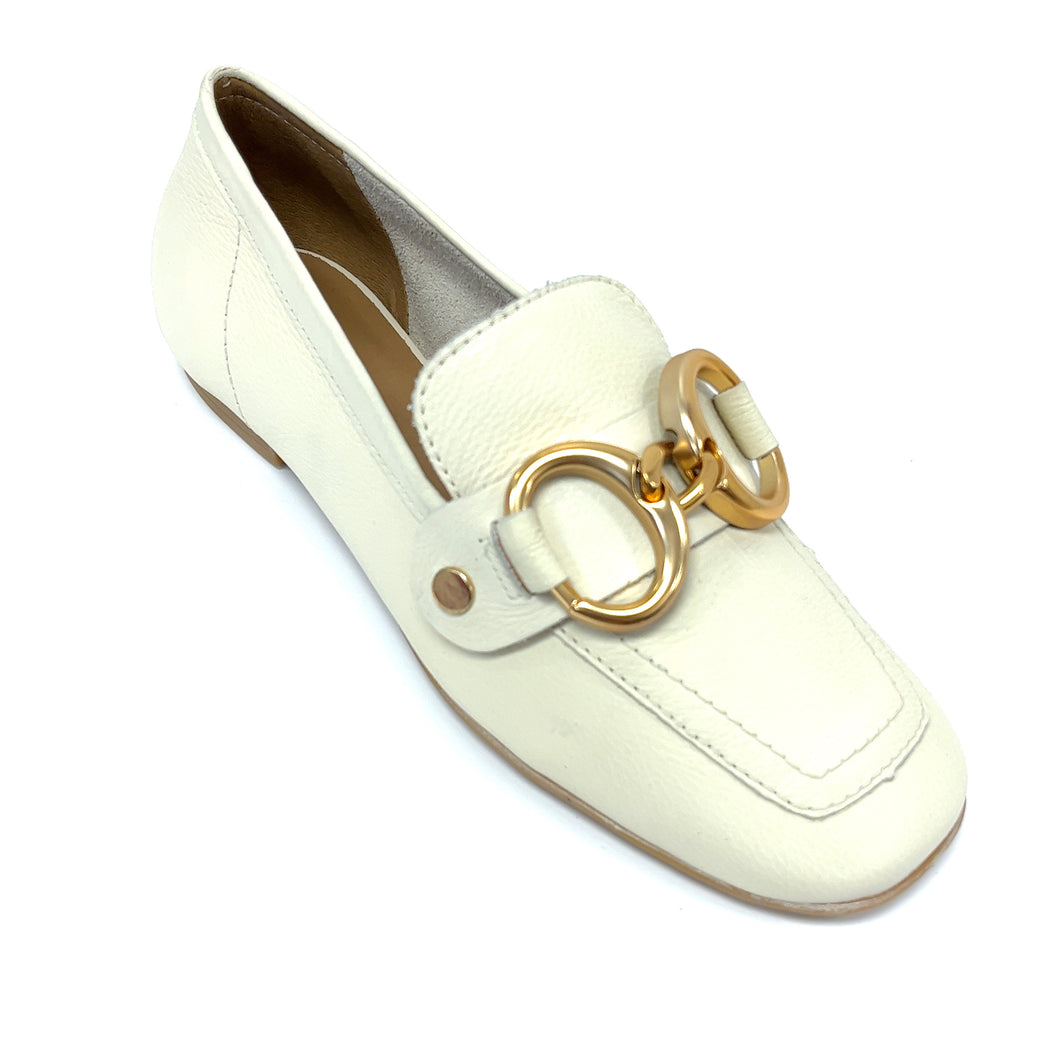 The Adjustable Leather Loafer by Bottero (Dalia)