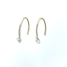 Load image into Gallery viewer, Mini Crystal Drop Earrings
