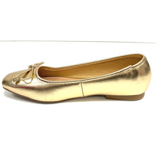 Load image into Gallery viewer, Ballet Flat Dress or Casual Shoe with Bow by Bamboo
