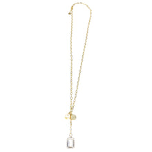 Load image into Gallery viewer, LV Swarovski Crystal &amp; Pearl Got Style Necklace
